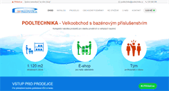 Desktop Screenshot of pooltechnika.cz