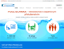 Tablet Screenshot of pooltechnika.cz